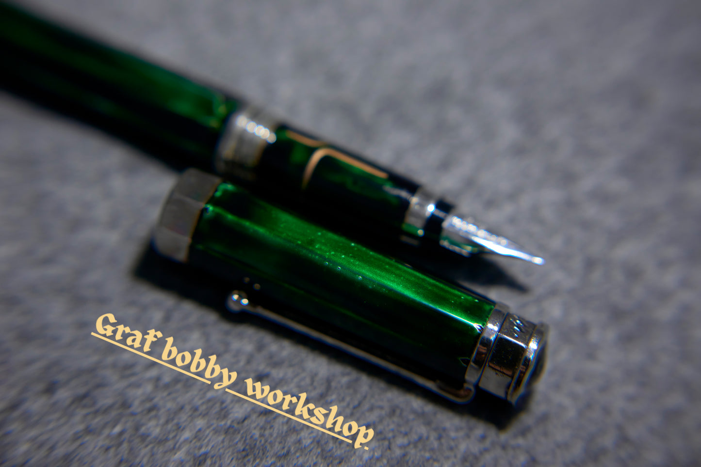 Custom Green Gem Sand Technique