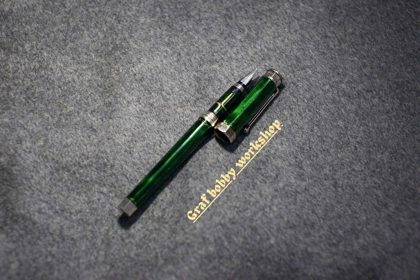 Custom Green Gem Sand Technique