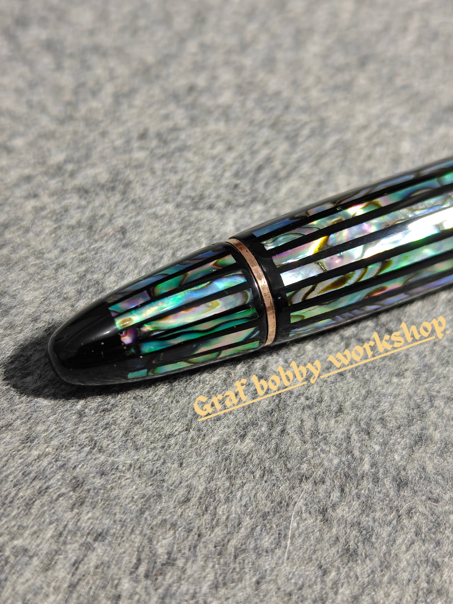 MB 149/146 Black Lacquer Raden Paua Shell