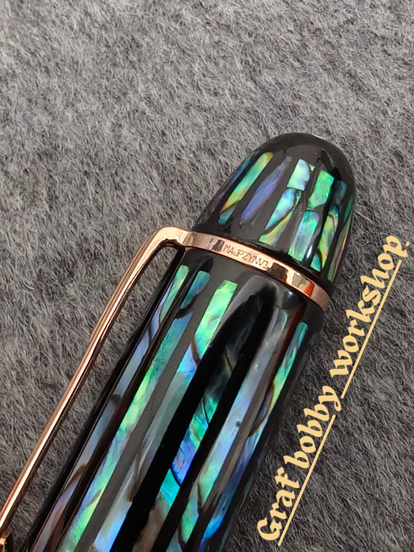 MB 149/146 Black Lacquer Raden Paua Shell