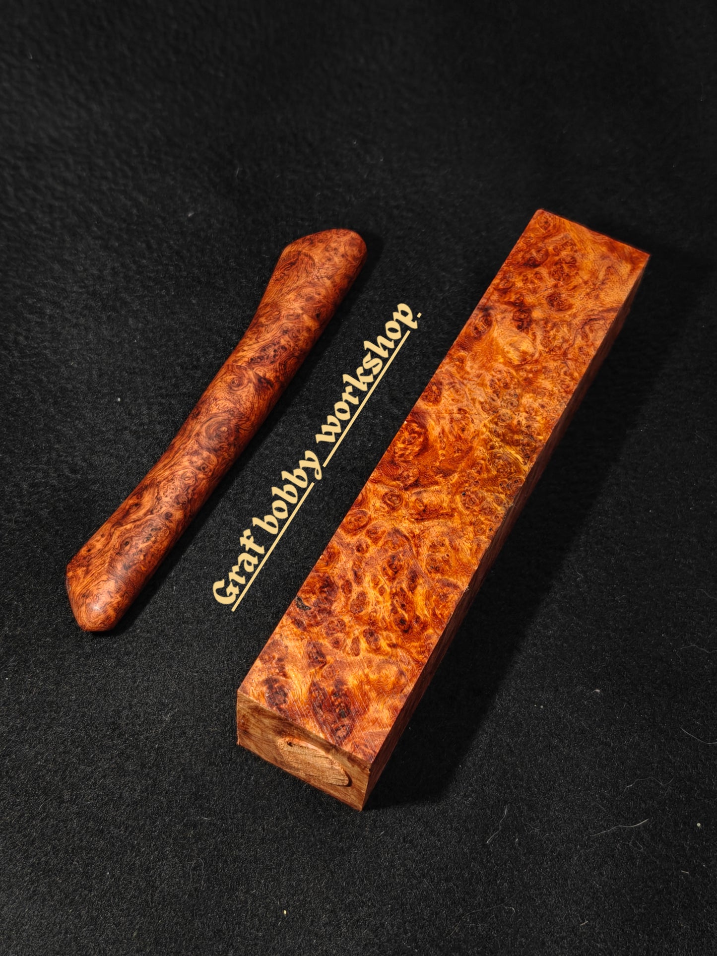 Amboyna Burl Dorsal Fin 2 Barrel