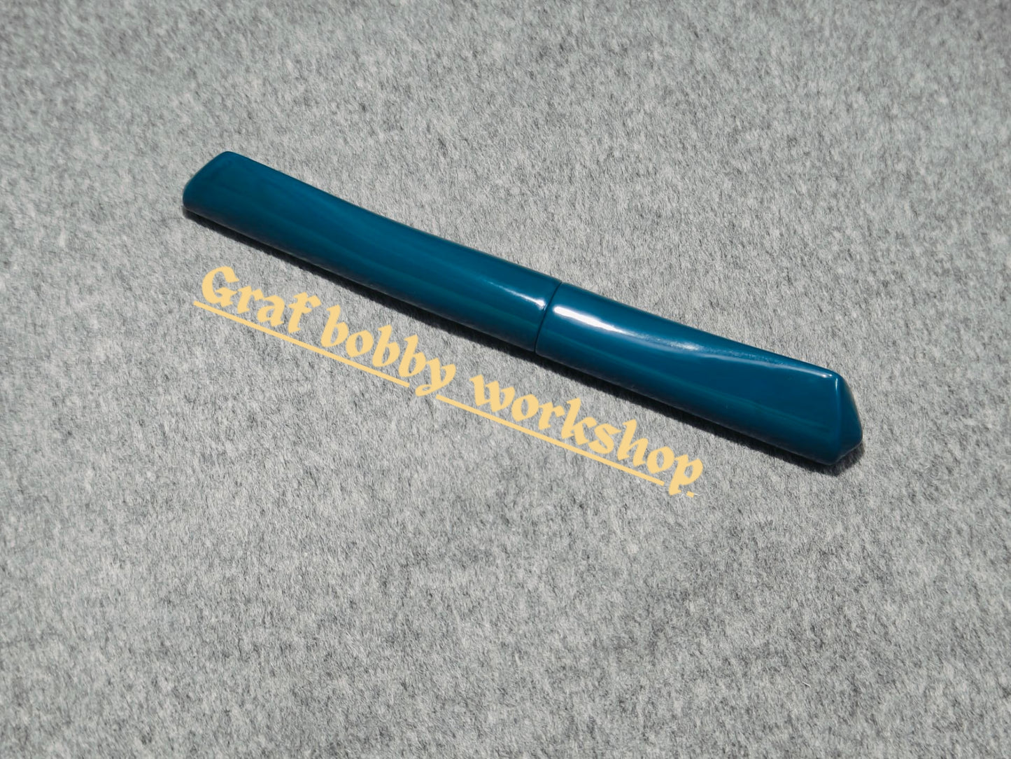 Ebony Dorsal Fin with Blue Urushi Lacquer(For Pilot 742/743)