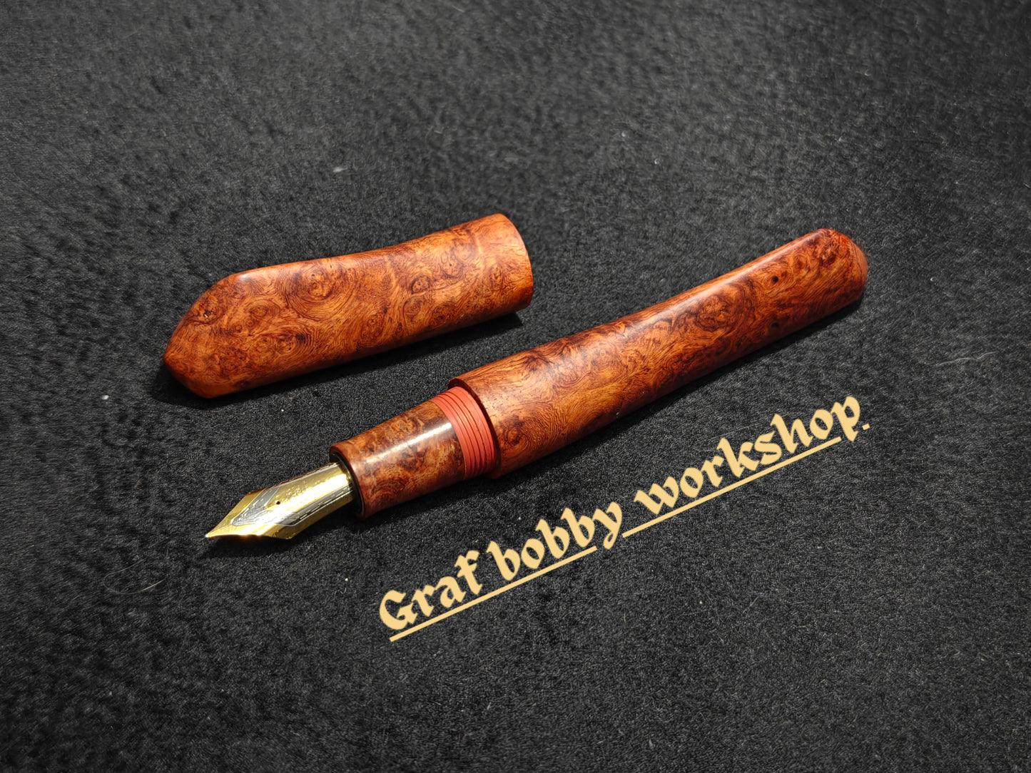 Amboyna Burl Dorsal Fin 2 Barrel