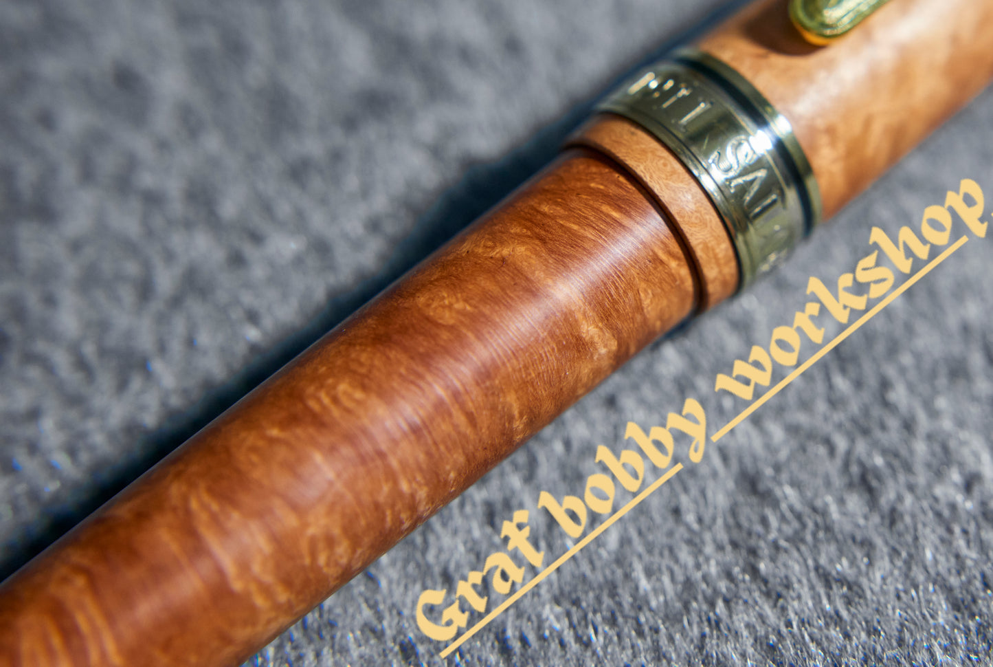 "Mykonos"Briarwood Pen barrel