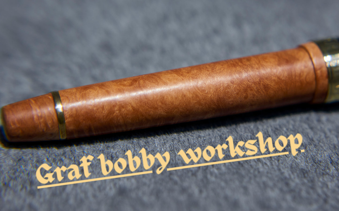 "Mykonos"Briarwood Pen barrel