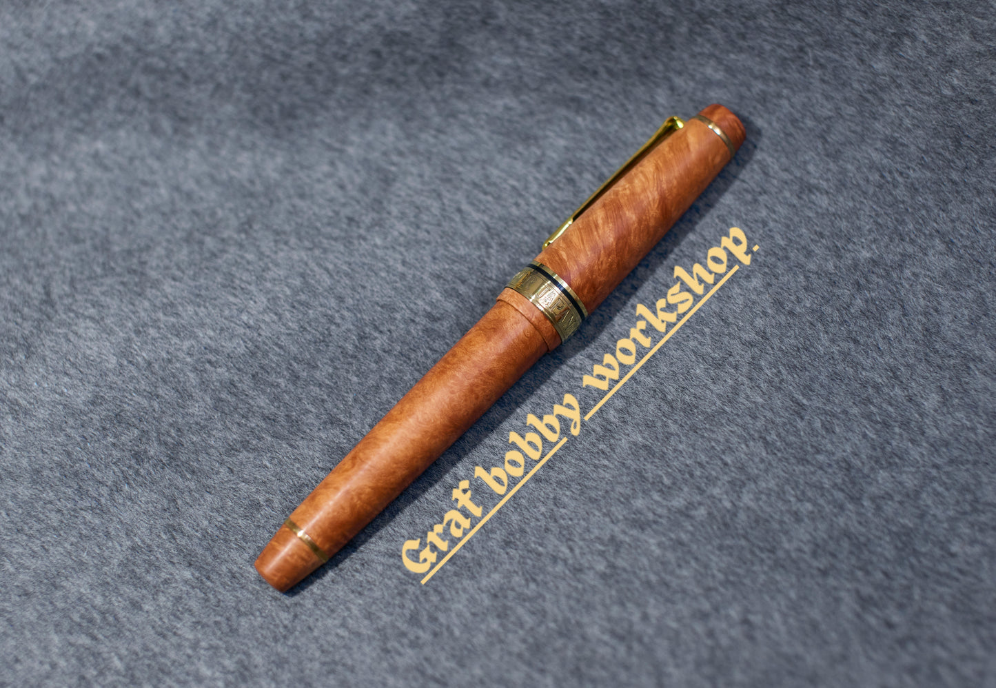 "Mykonos"Briarwood Pen barrel