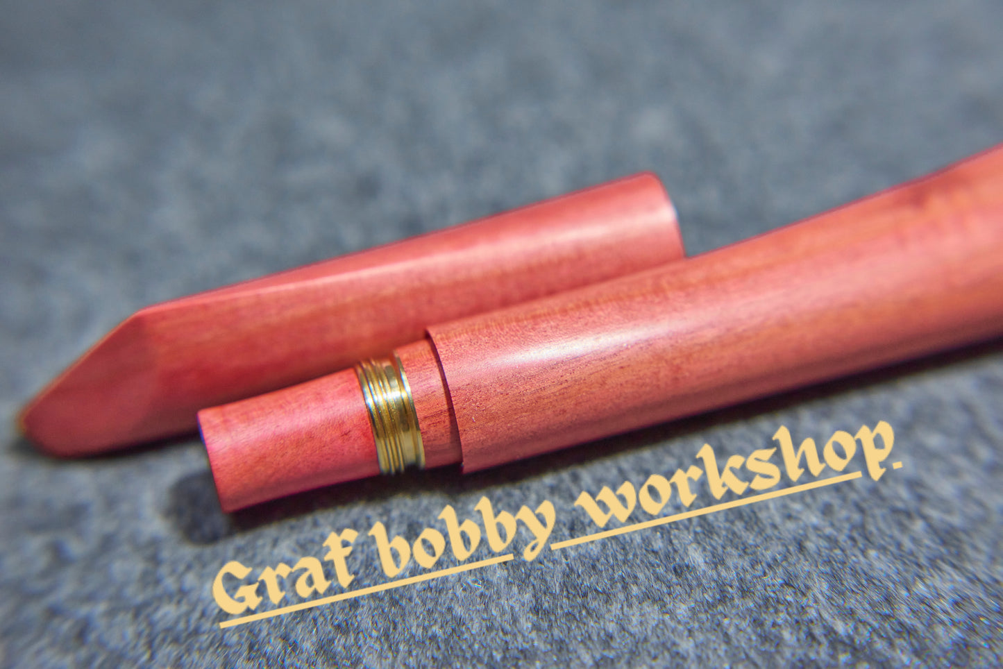 “Pretty in Pink” Dorsal Fin 2 Barrel(made from Pink Ivory Wood)