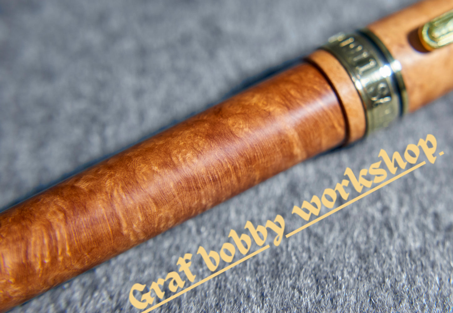 "Mykonos"Briarwood Pen barrel