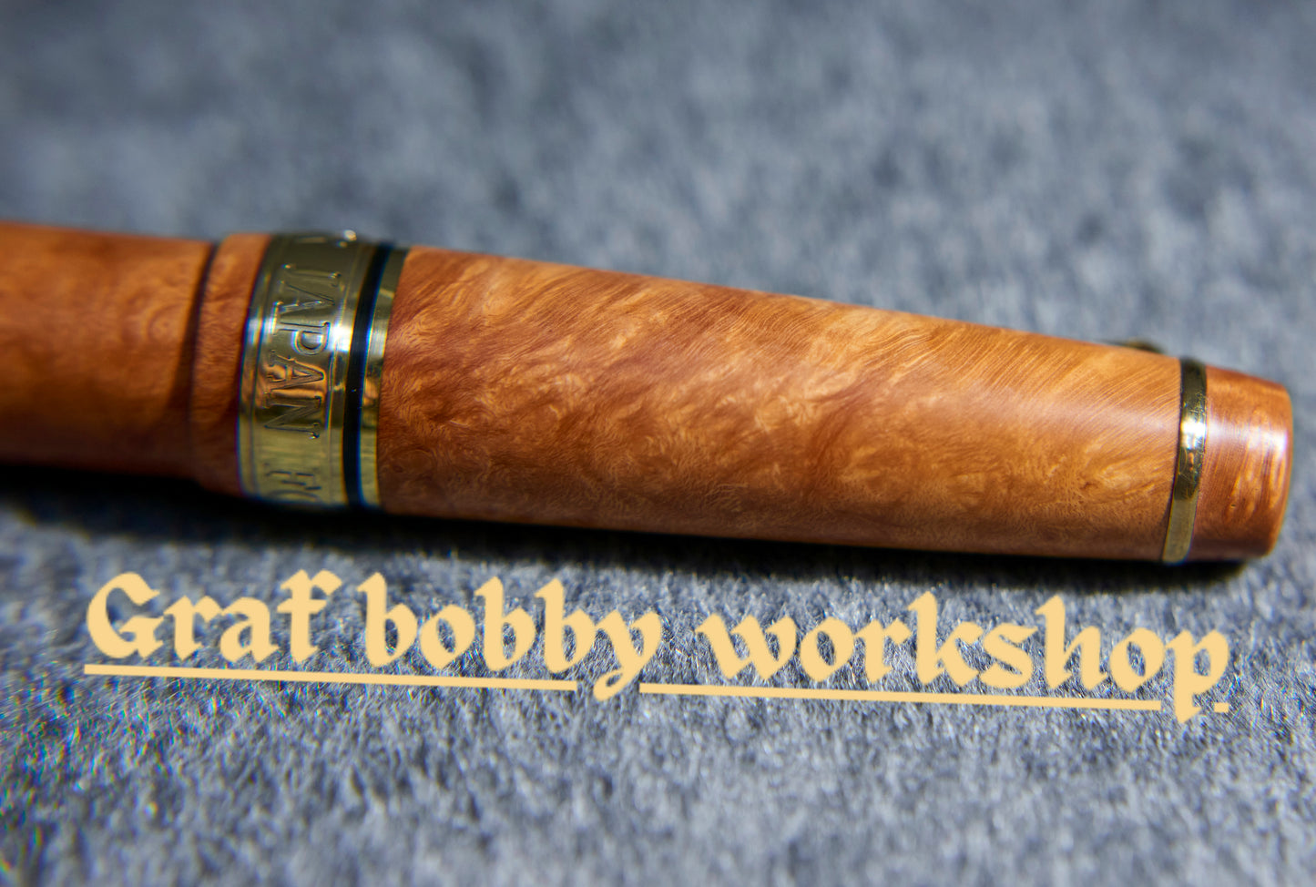 "Mykonos"Briarwood Pen barrel