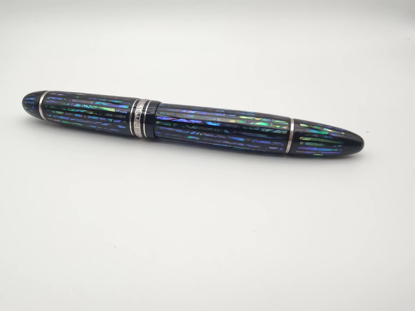 Montblanc 149/146 Black Lacquer Raden Paua Shell