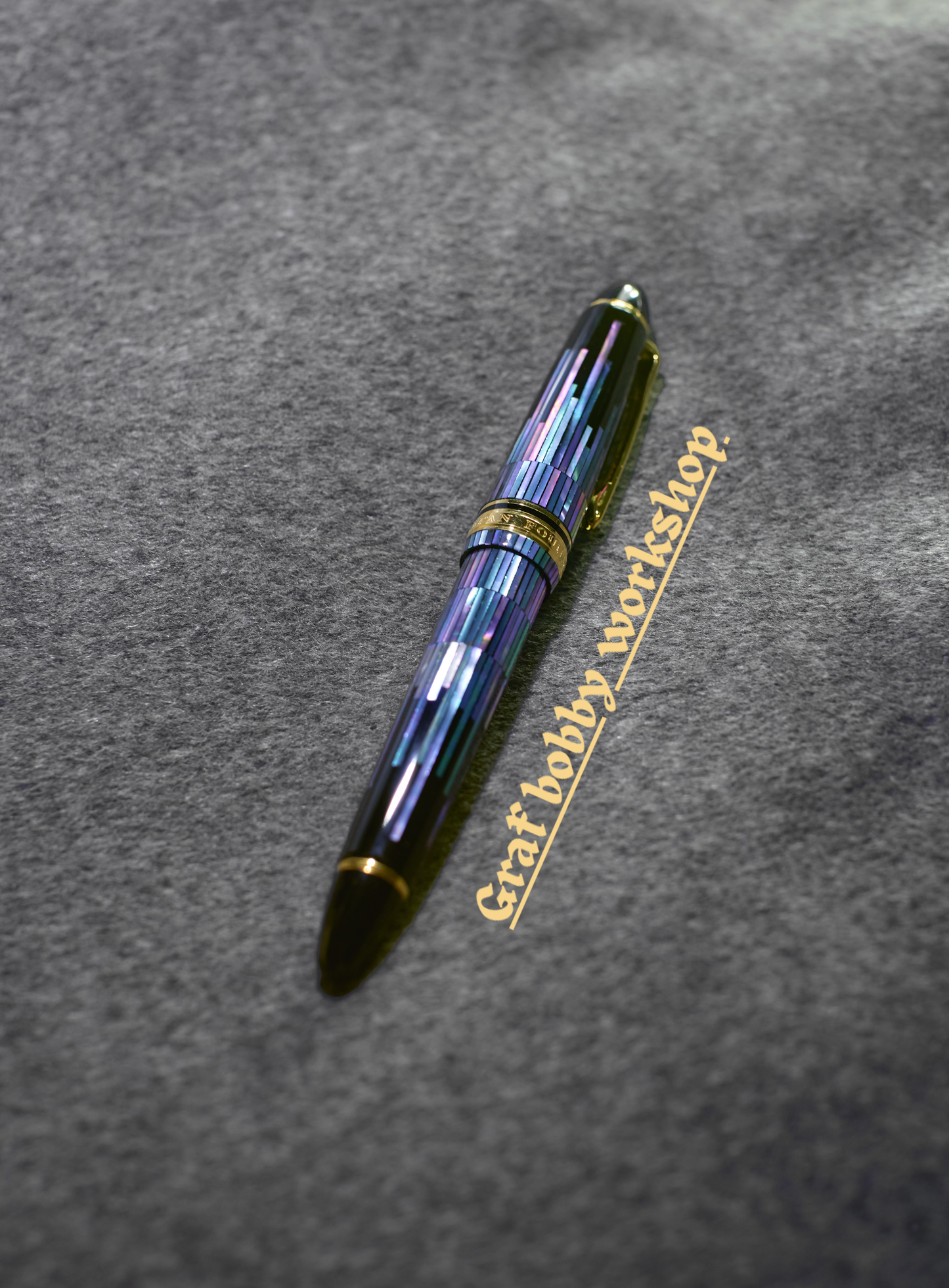 Sailor ProGear/1911L Black Lacquer Raden Sazae Shell