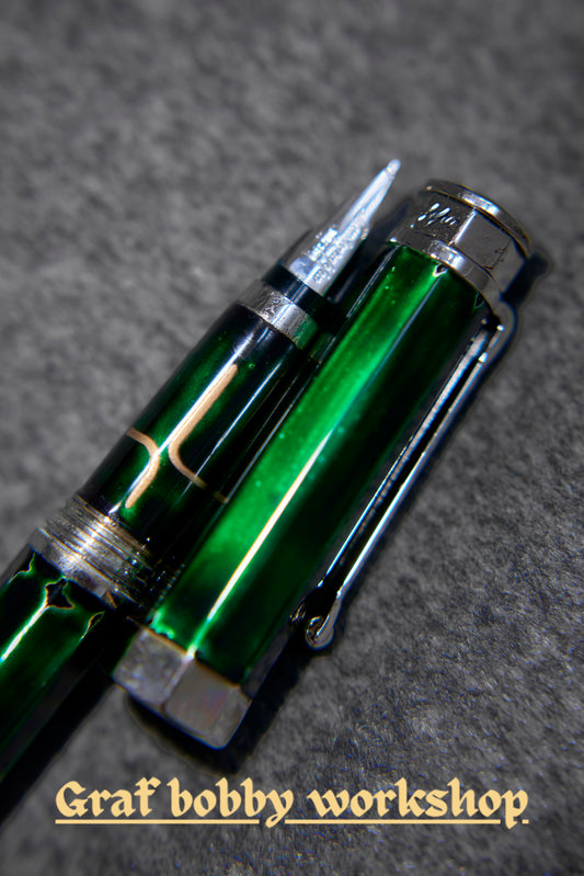 Custom Green Gem Sand Technique