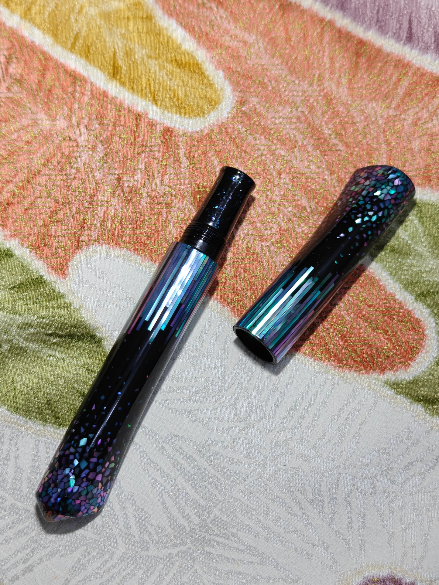 Raden Ebonite Dorsal Fin Fountain Pen Barrel