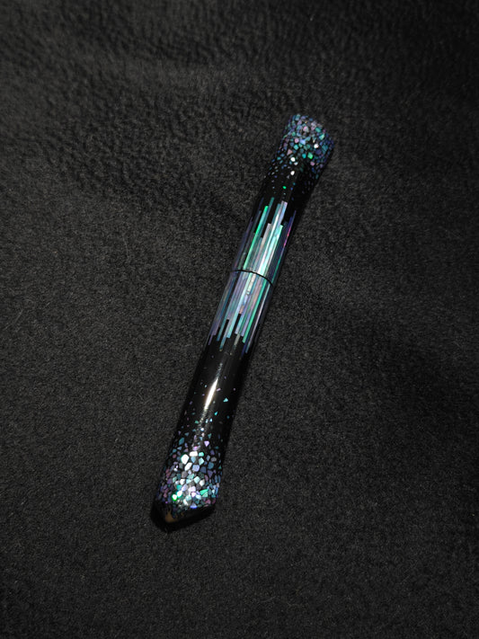 Raden Ebonite Dorsal Fin Fountain Pen Barrel