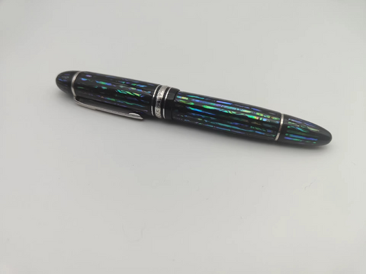Montblanc 149/146 Black Lacquer Raden Paua Shell
